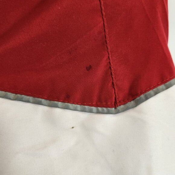 Royal Military College Track Jacket Mens Size Small Red White Canada RMC CMR - Picture 4 of 13